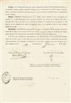 (SLAVERY AND ABOLITION--CUBA.) Tenencia de Gobierno de Cardenas. Contrata que celebra el colono Leopoldo. . (The colonist Leopoldo re-s